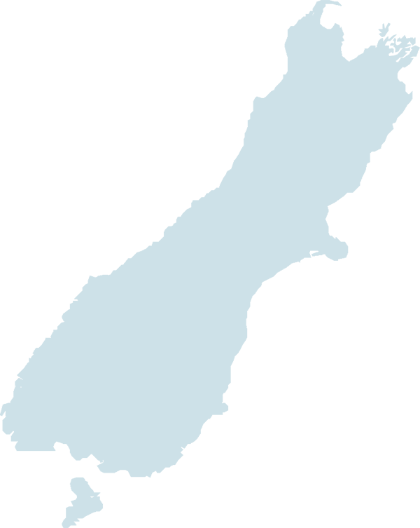 South Island Map